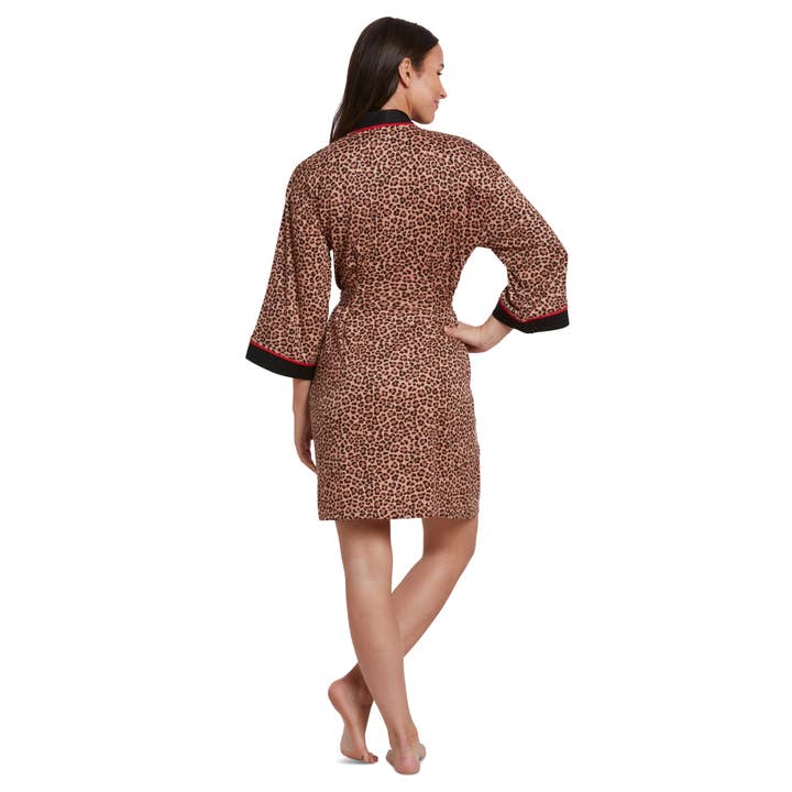 Jersey Animal Print Kimono for wholesale by Morsam Fashions