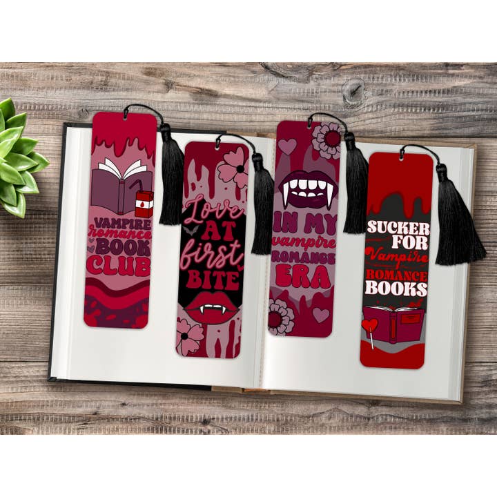 Vampire Romance Metal Bookmarks for wholesale by The Corner Shop