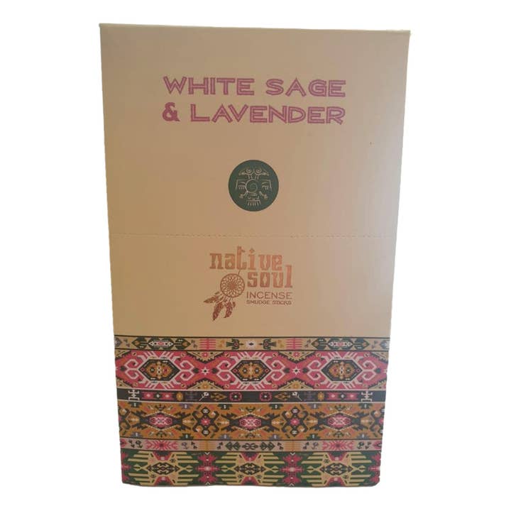 Røgelse Native Soul Hvid Salvie Og Lavendel#327 for engroshandel hos WLM