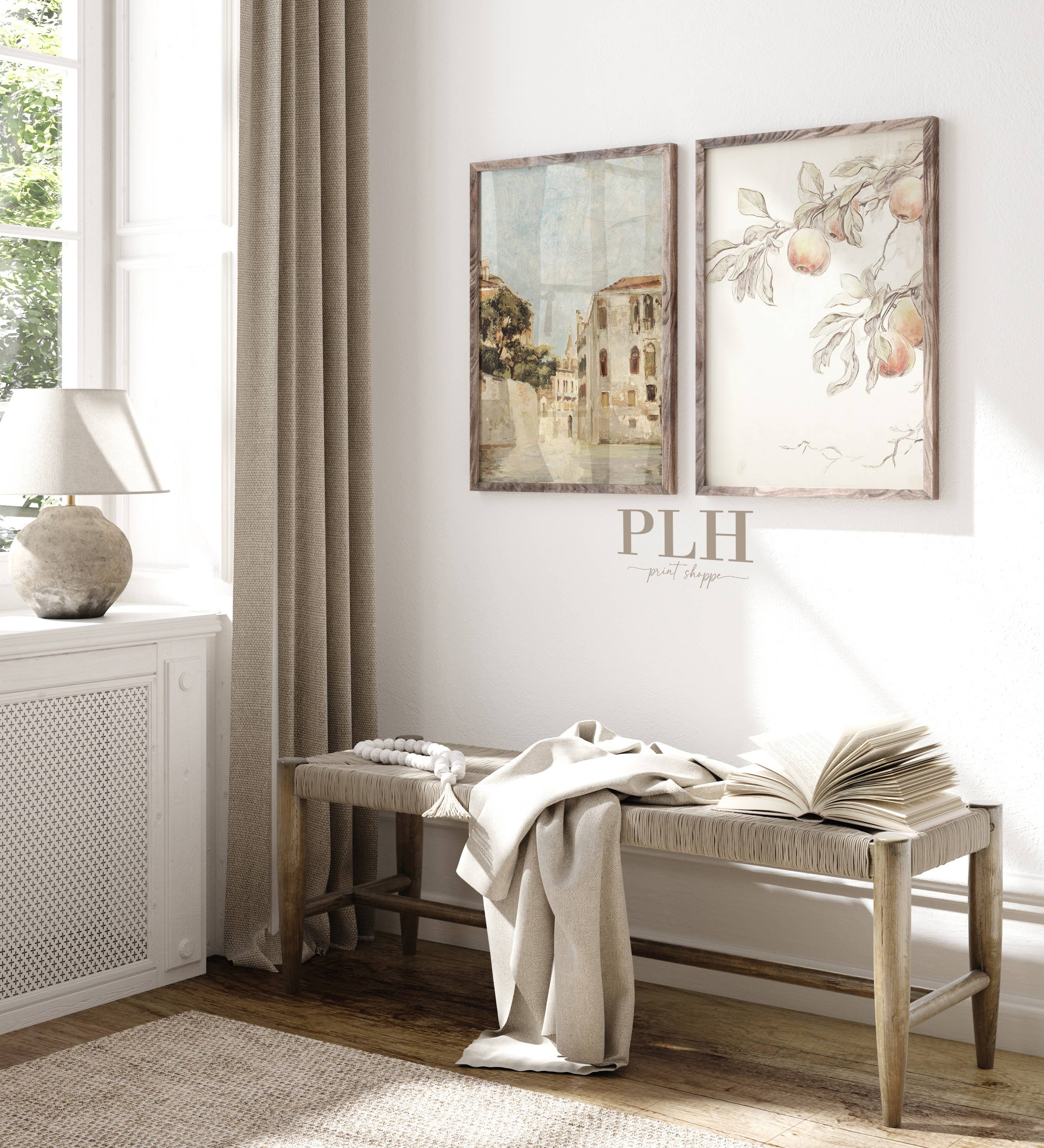 Porter Lane Home - Wholesale Art Print - Vintage Italian Cityscape Art Print3