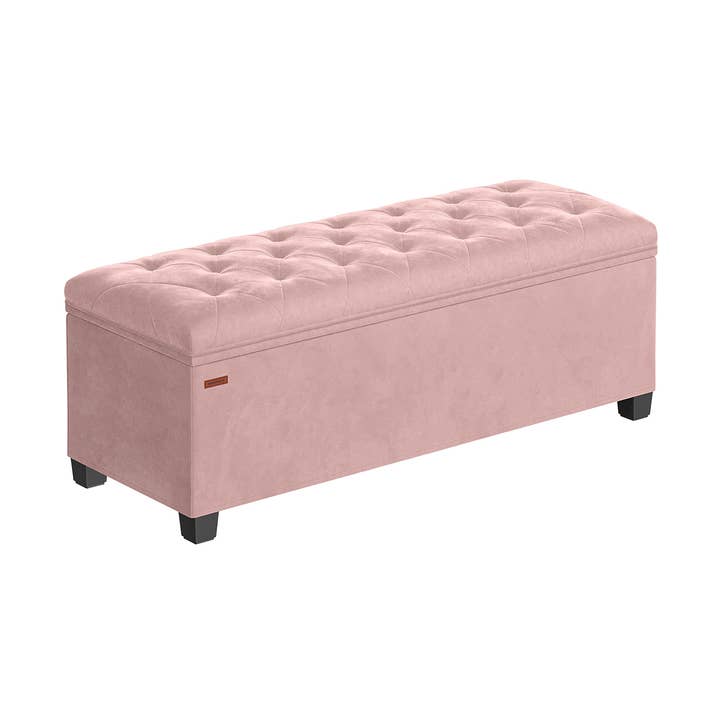 Storage Ottoman Bench, Foot Rest with Legs 1 for wholesale by Greenwestons