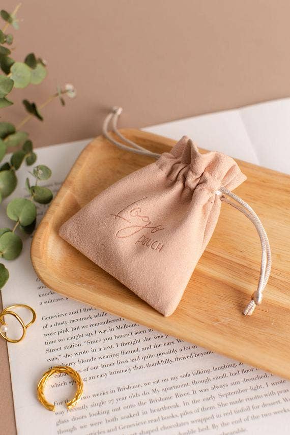 Logo Pouch – wholesale Påse - Dam – SOPHIA 100 st - Skyddande skoppåsar1