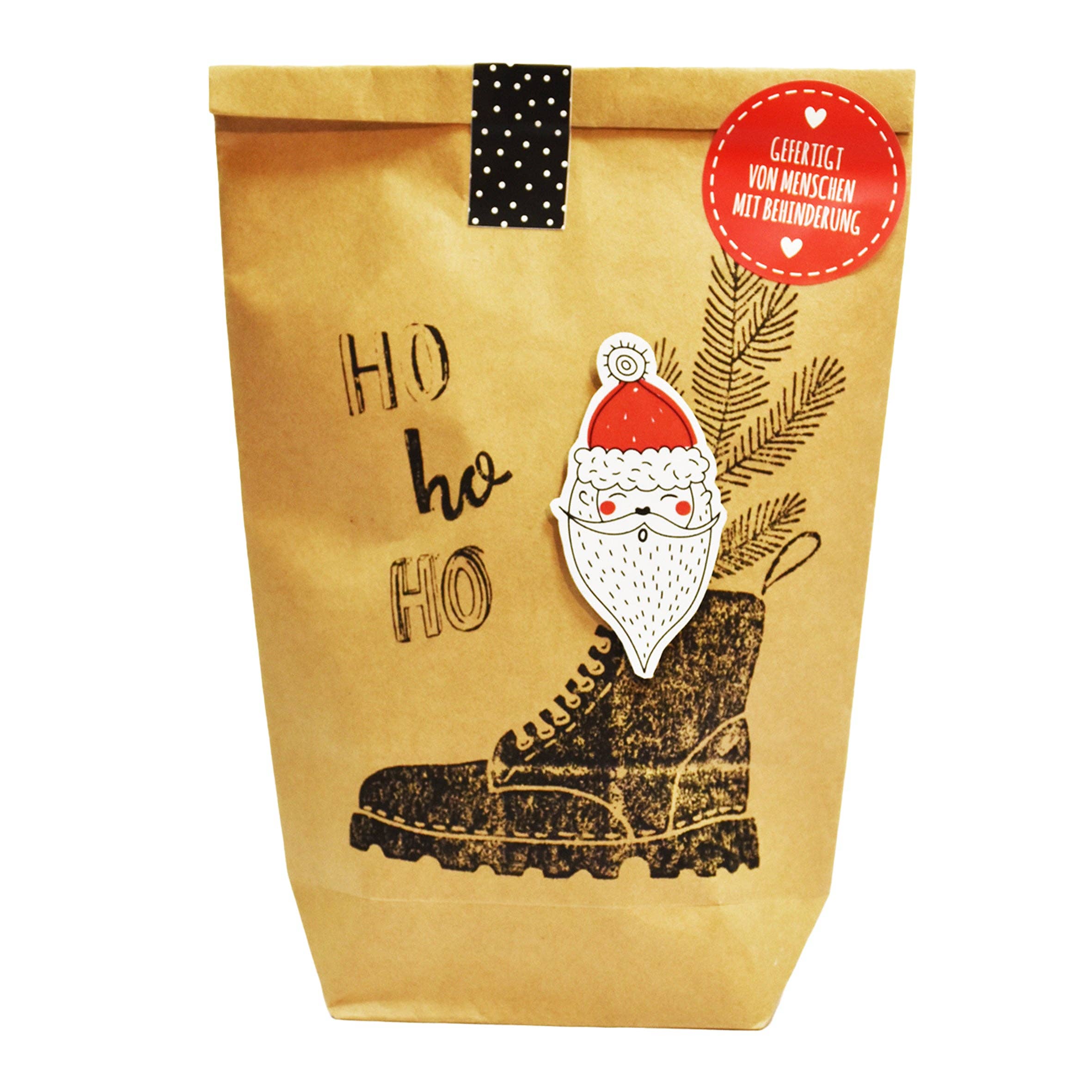 Wunderle GmbH - Wholesale Gift Bag - HoHoHo Santa Claus goodie bag as Santa Claus gift0