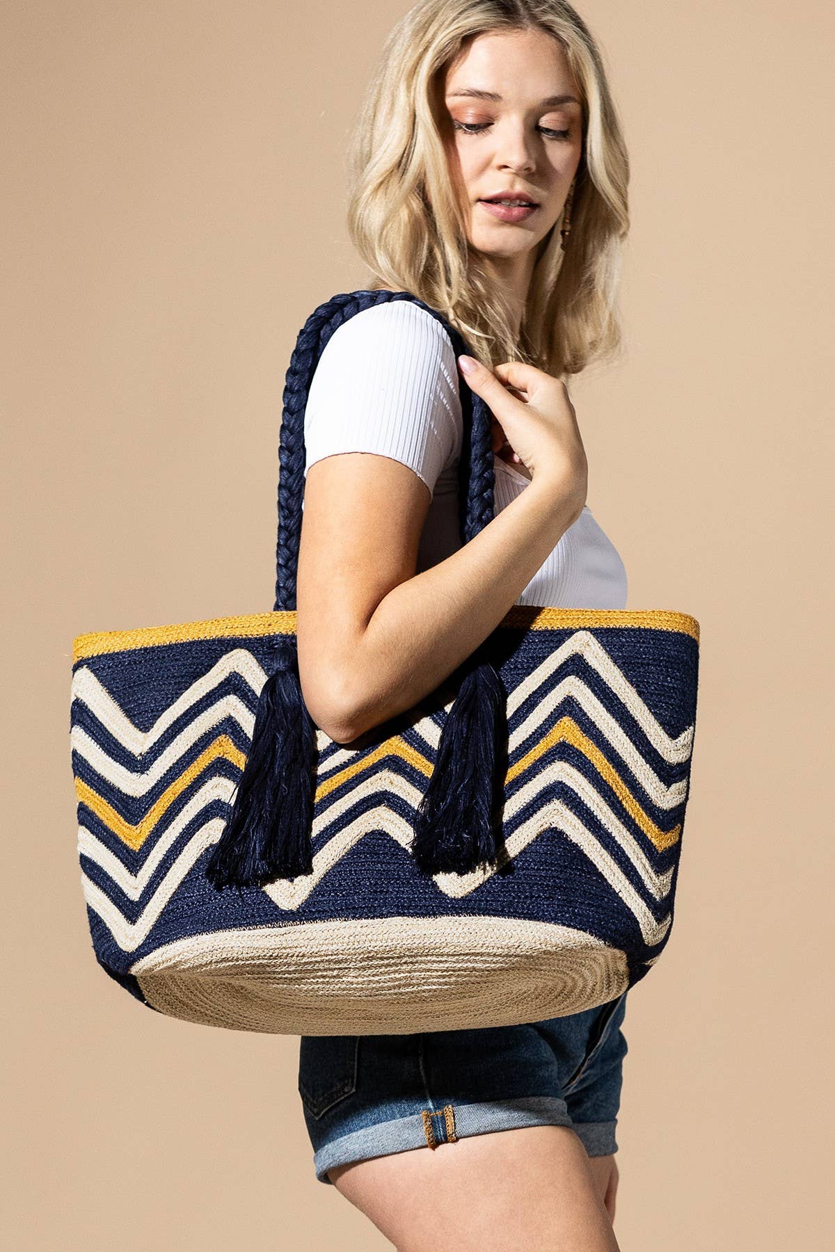 Malaka Sac à bandoulière en jute Malaka en vente sur Faire6