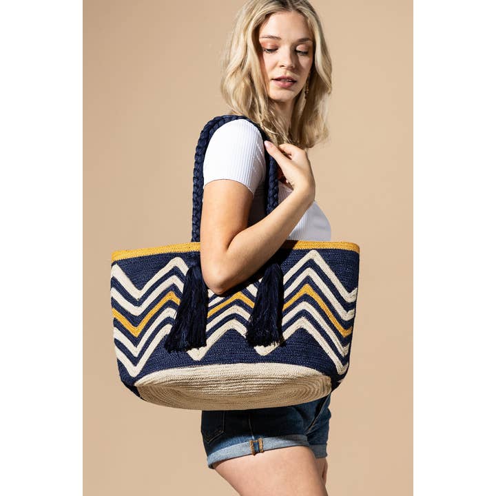 Malaka Sac à bandoulière en jute Malaka en vente sur Faire6