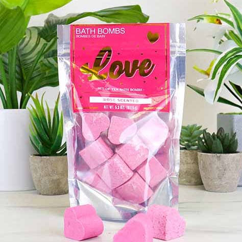 Bomba de banho de coração por atacado de Gift Republic