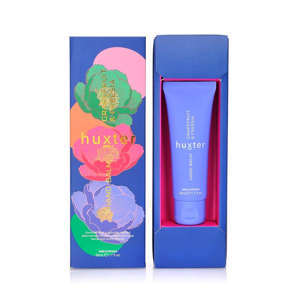 Huxter - Wholesale Hand Cream/Lotion - Hand Balm Gift Box | Grapefruit & Freesia 50ml