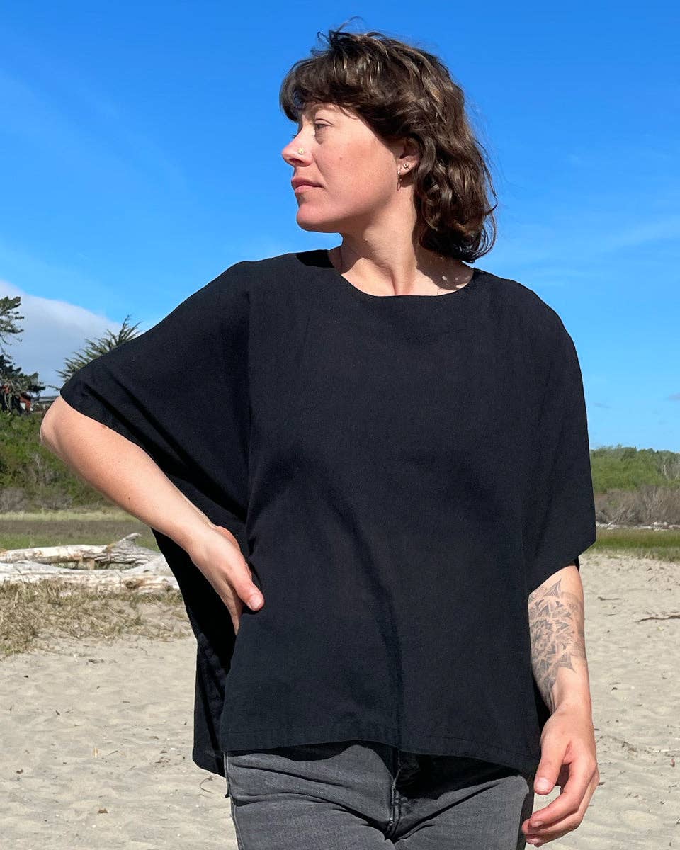 Zig Zag Asian Collection - Wholesale Blouse - Women's - Solid Cotton Box Top17