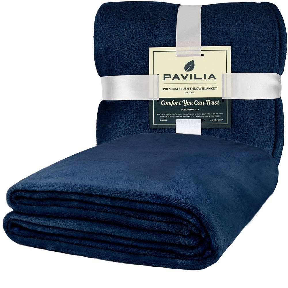 Pavilia - Wholesale Throw Blanket - Classic Fleece Throw Blanket88