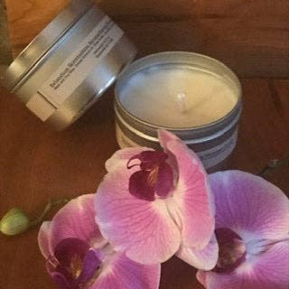 Soy wax Lotion/ Massage candle for wholesale by Marsh View Candles & Gifts