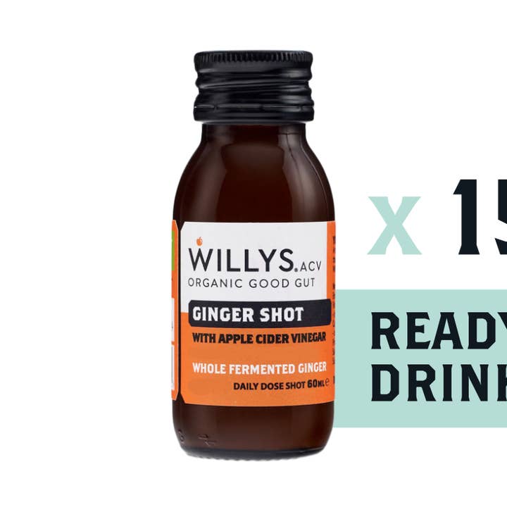 Gingembre ACV Shots pour la vente par Willy's ACV
