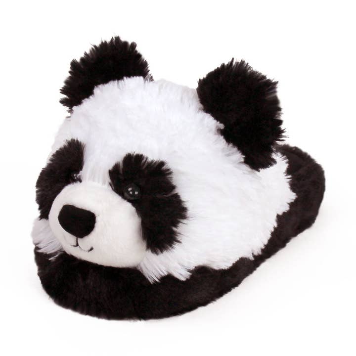 Fuzzy Panda Slippers for wholesale by Everberry