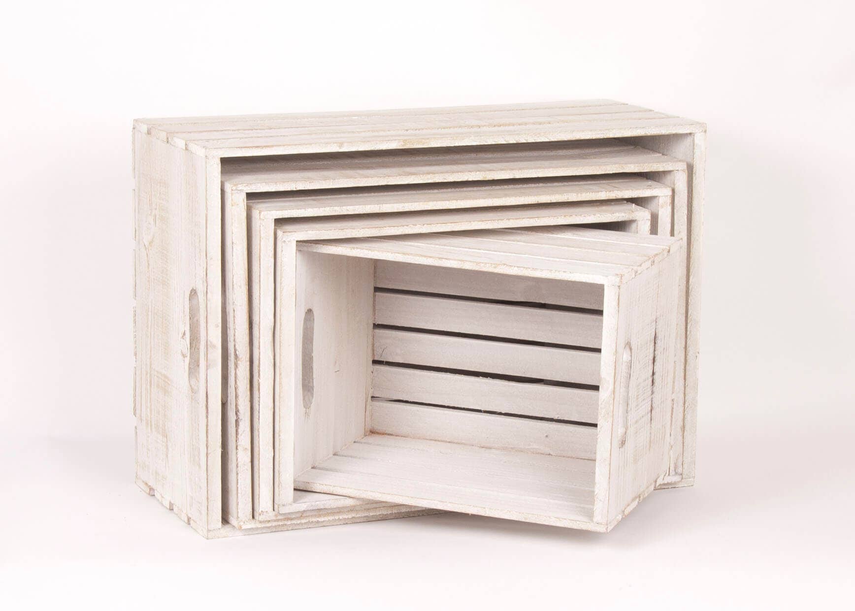 Bacon Basketware - Vente Présentoir – maison et déco - CAISSES D'AFFICHAGE GRIS WASH Lot de 50