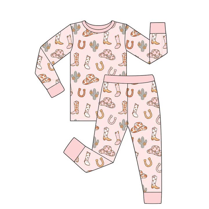 Wüstenliebling | Zweiteiliges Langarm-Pyjama-Set für den Großhandel von KB Collections