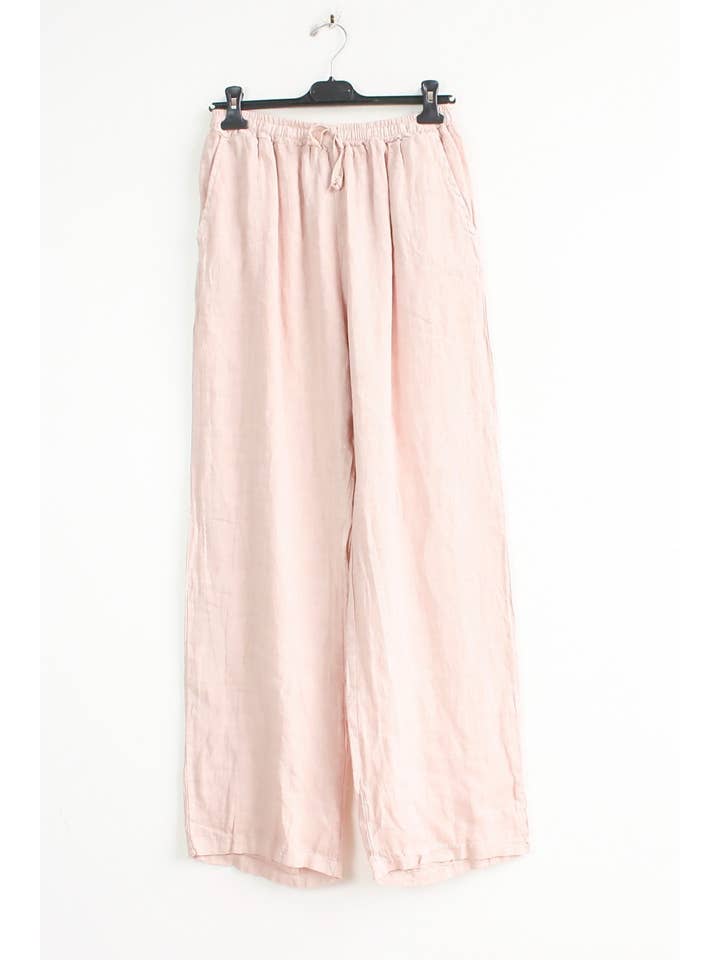 LÉA & LUC - Wholesale Pants - Women's - 100% linen trousers REF. 3013210
