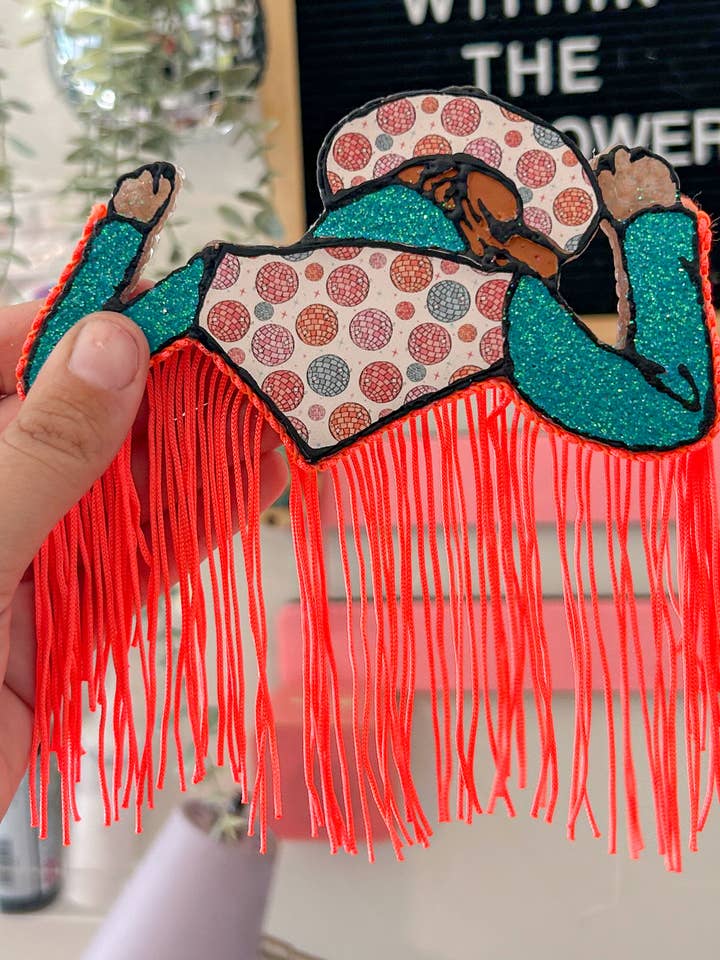 Cowgirl Jacket Car Freshie for wholesale by Within The Wildflowers