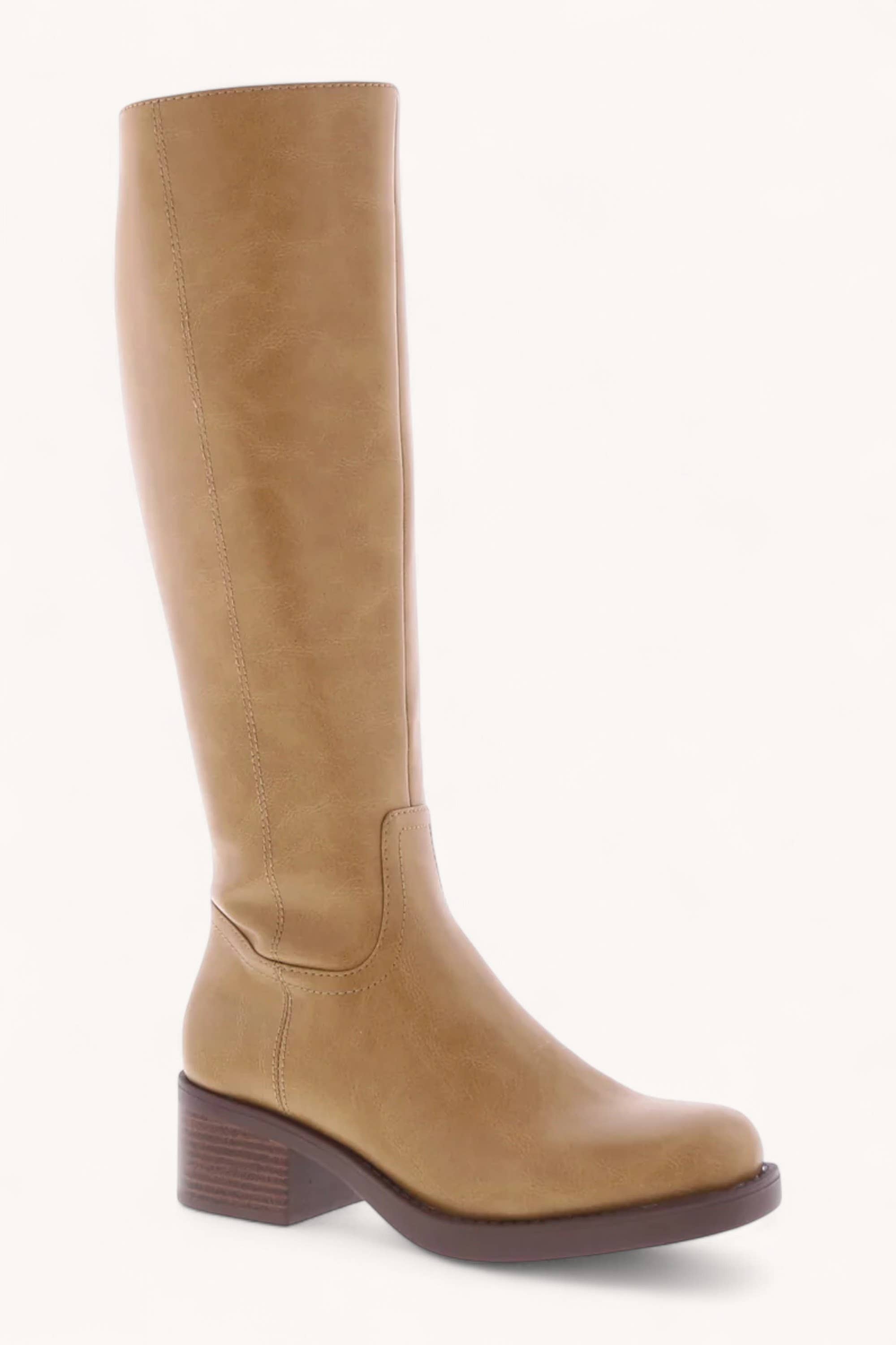 CCOCCI - Wholesale Boots - Women's - CHARLOTTE-1 MINIMAL DESIGN TALL RIDING BOOTS4