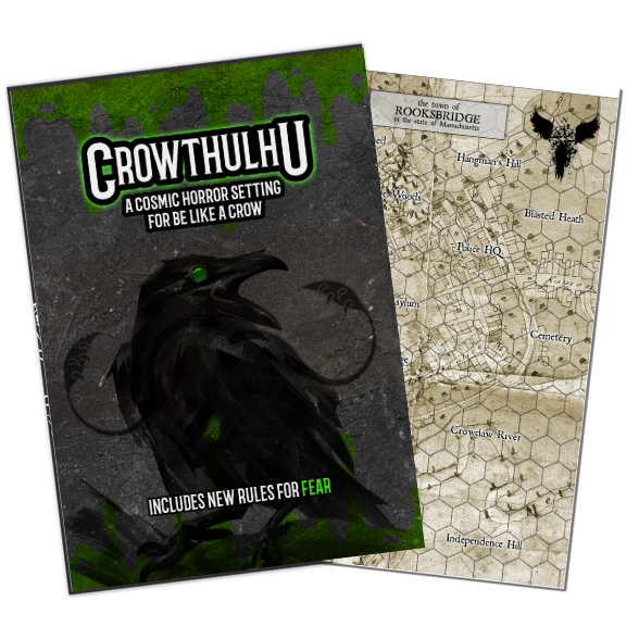 Critical Kit Ltd - Wholesale Horror & Paranormal - Crowthulhu - a Cosmic Horror Setting for Be Like a Crow (Zine)2