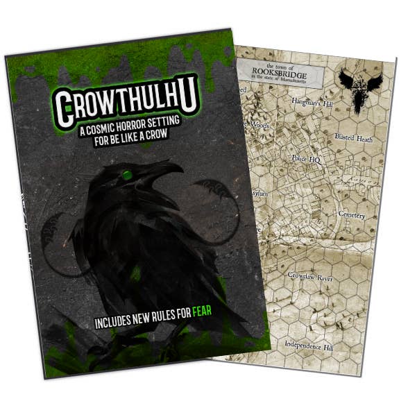 Critical Kit Ltd - Wholesale Horror & Paranormal - Crowthulhu - a Cosmic Horror Setting for Be Like a Crow (Zine)2