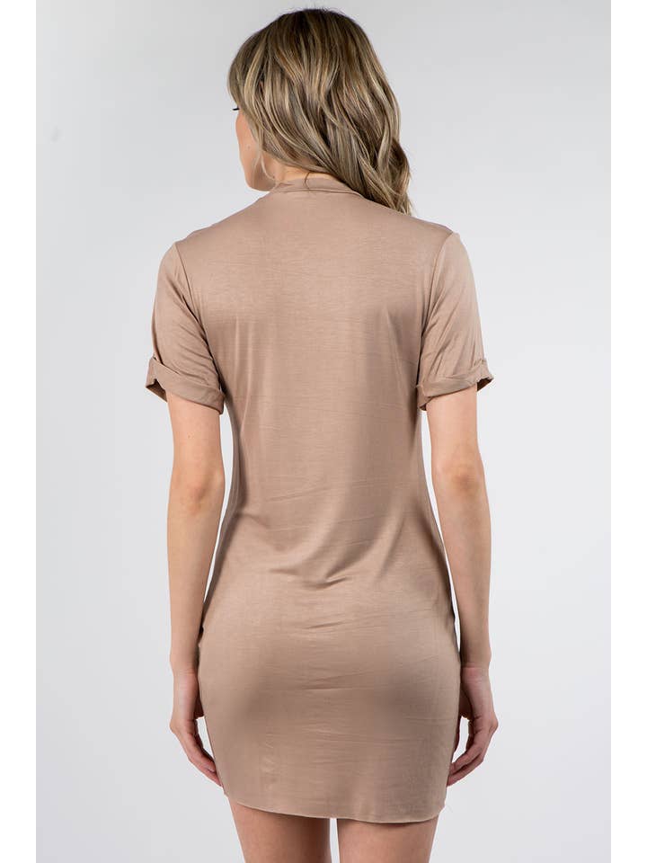 Lux Los Angeles - Wholesale Jurk - Dames - MINI-JURK MET CHOKER SL