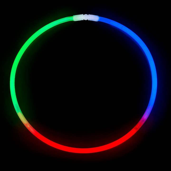La Luna Bella - Toys - Wholesale Classic toy – Kids - 22" TRI-COLOR GLOW NECKLACE- 50 pc/tube - LLB Toys1