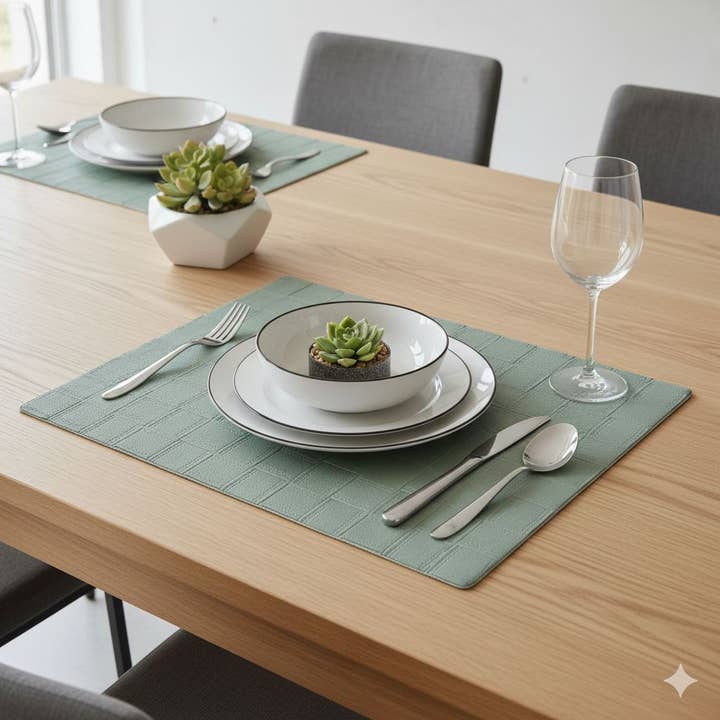 Placemat Mattola Basket Rectangular (17 x 13 in) for wholesale by Davanti/Vía Deco Home