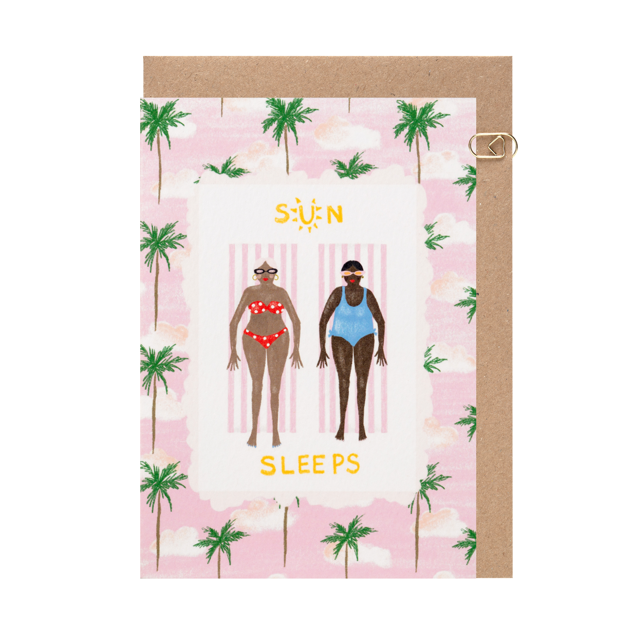 Meloo – Großhandel Grußkarten für den Alltag – Sonnen-Schlafkarte0