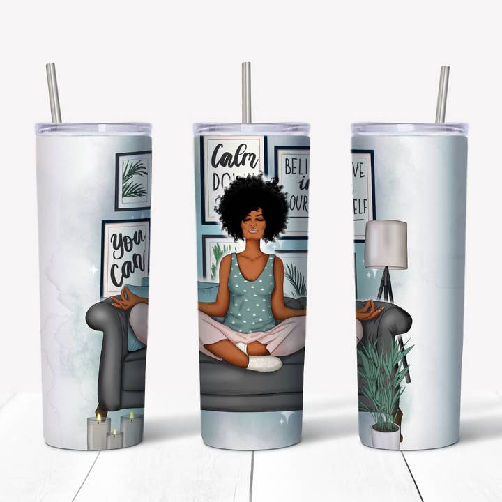 Achtsamkeit 20 Unzen Tumbler>> für den Großhandel von Perfectly Diverse Trendz, LLC