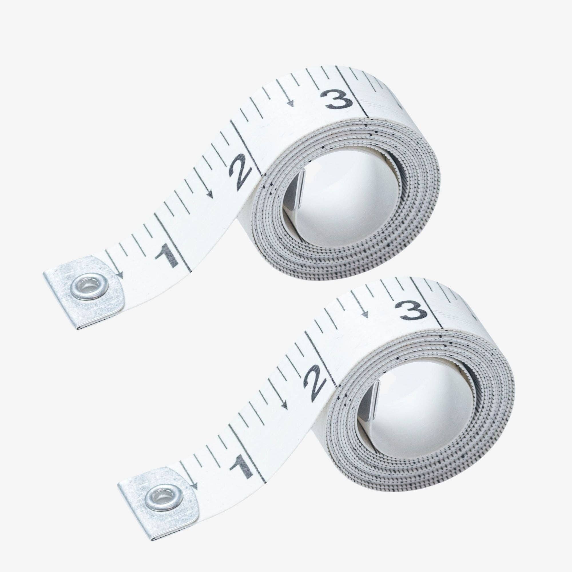CrafTreat - Wholesale Measuring Tape - Craftreat White Fiberglass Measuring Tape for Sewing 2 pcs0