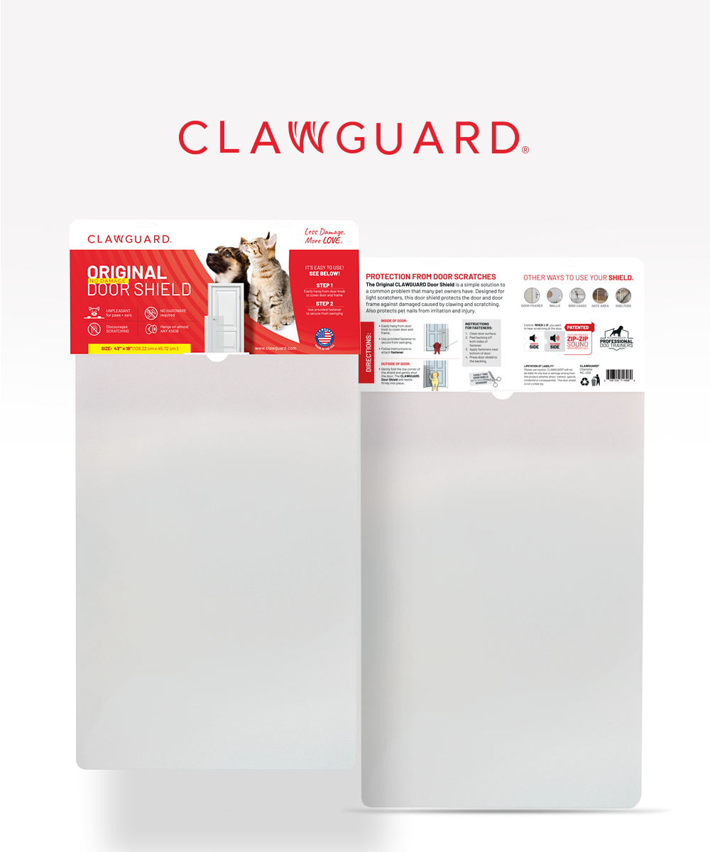 CLAWGUARD - Wholesale Pet Paw Protection - Original CLAWGUARD Door Shield - Door, Door Frame and Wall Protection10