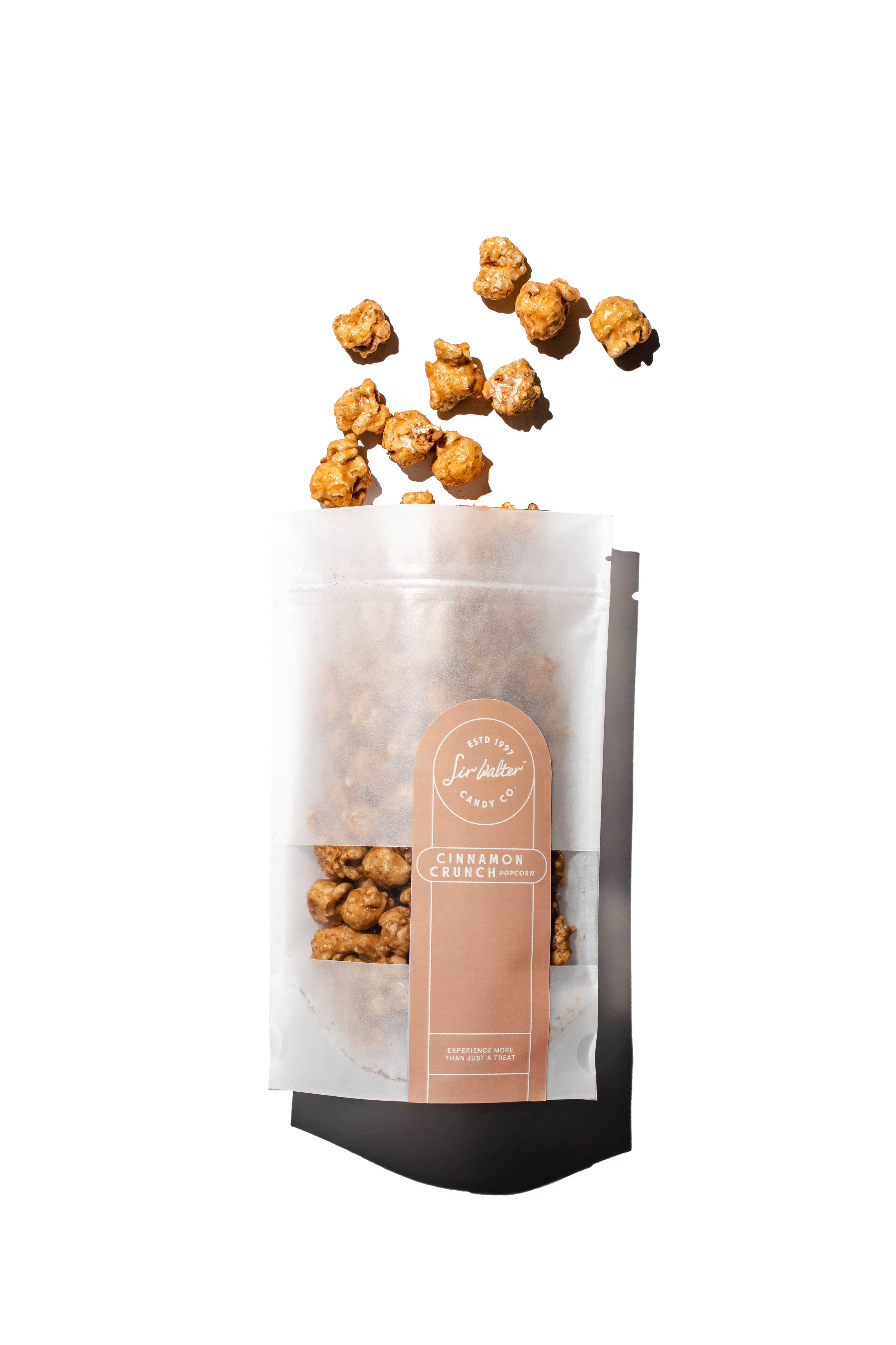 Sir Walter Candy Co. - Wholesale Popcorn - Artisanal Cinnamon Crunch Popcorn - Sweetly Spiced0