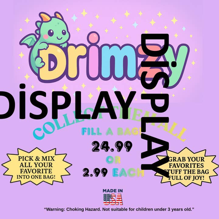 DRİMZY - Wholesale Fidget toy – Kids - Premium Articulated Mini Animal Toys (Display Box)1