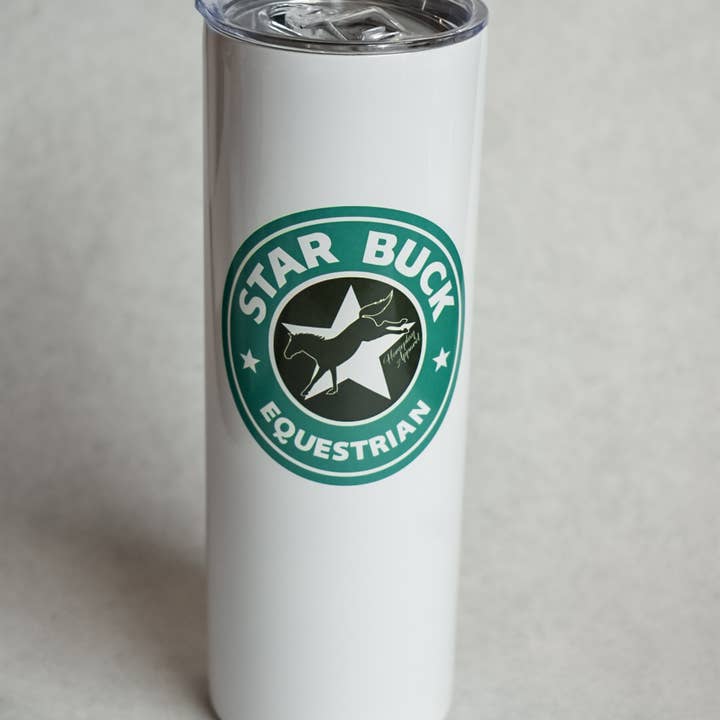 Starbuck Equestrian Coffee Tumbler for wholesale by Horseplay Apparel