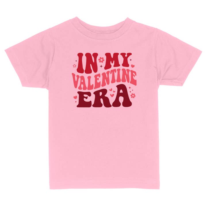 Camisa de Criança e Juventude In My Valentine Era por atacado de Itsy Bitsy Bella Co