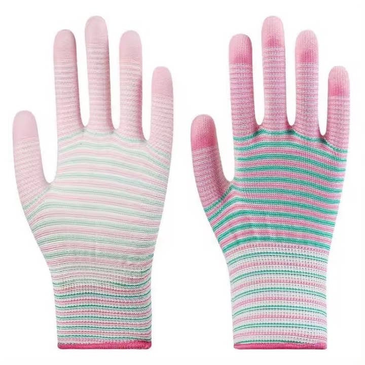 Superior Gloves Expert - Wholesale Garden Gloves - Zebra PU Gardening Gloves Wear-Resistant Non-slip Protection
