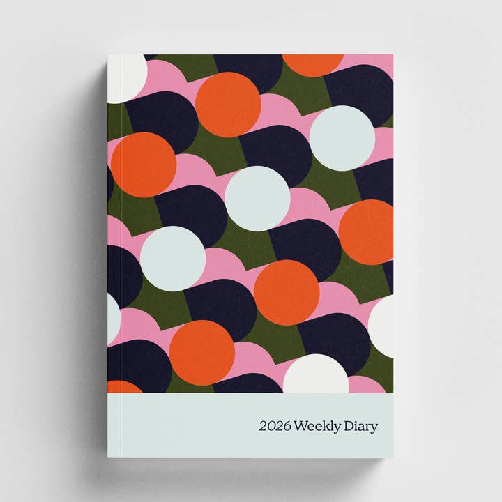 2026 Weekly Dated Diary | Symphony Series 6 | A5 208 pages and other Purchase Wholesale a 6 monthly planner. Free Returns & Net 60 Terms on Faire trending on Faire.