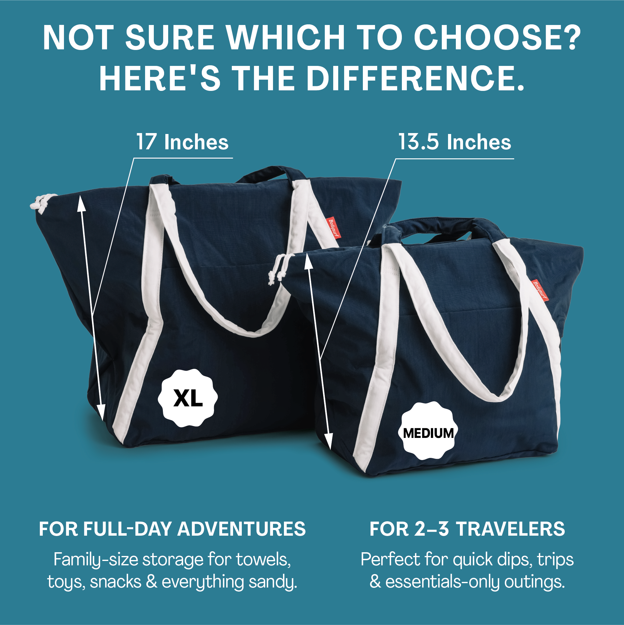 Bodysurf – Saco de praia por atacado – Bolsa de Praia Impermeável Extra Grande em Nylon Ripstop43