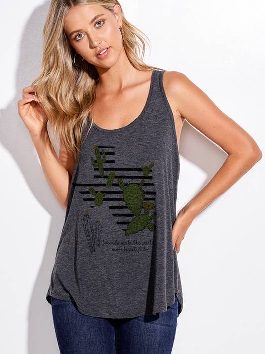 Débardeur Texas Cactus pour la vente par MintChoco