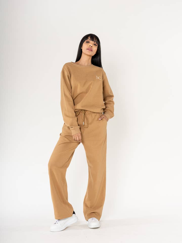 Nina Carter - Wholesale Tops Set - Women's - Nina Carter Jogging Set + Flared Socks F022+F0231