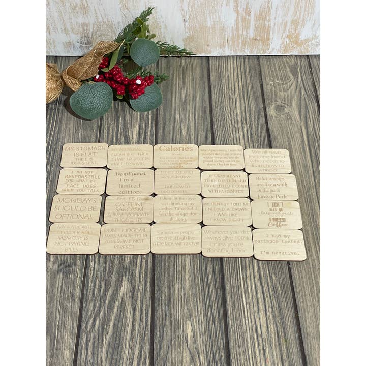 π Snarky Magnets β Lifeβs Too Short for Boring Fridges for wholesale by The Lantern Boutique