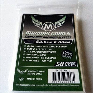 Mayday Games - Wholesale Card Game - Premium Card Game Sleeves - 50 Pack 63.5 X 88 MM -Dark Green2