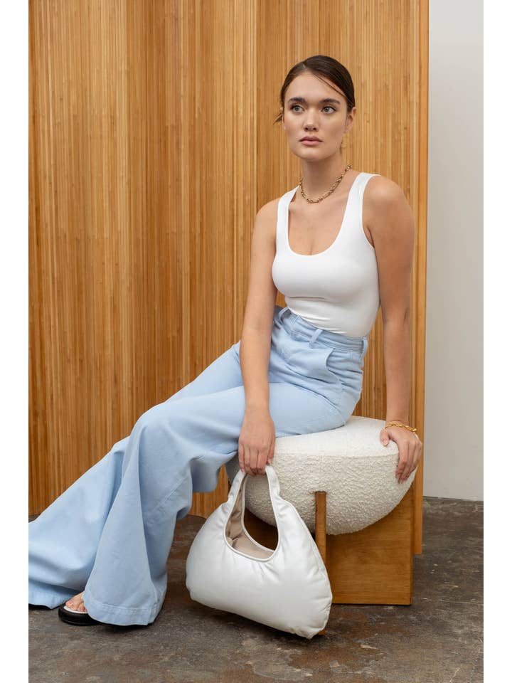 The Workshop Studio - Wholesale Knit Top - Women's - REVERSIBLE SCOOP NECK SLEEVELESS KNIT TANK TOP55