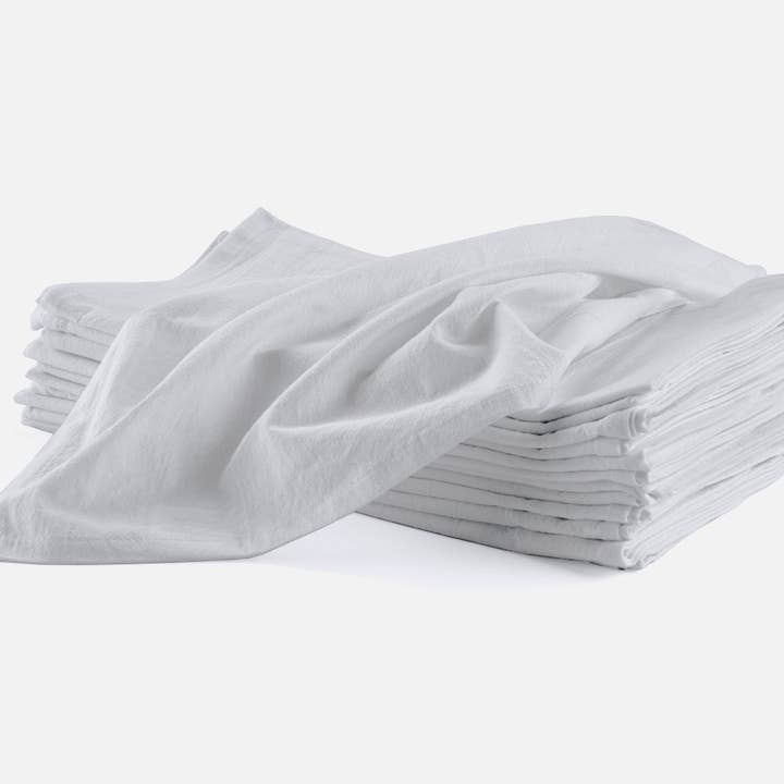 Mary's Kitchen Towels - Wholesale Tea Towel - Flour Sack Tea Towels, 19"x28", 100% Cotton, Dish Towels