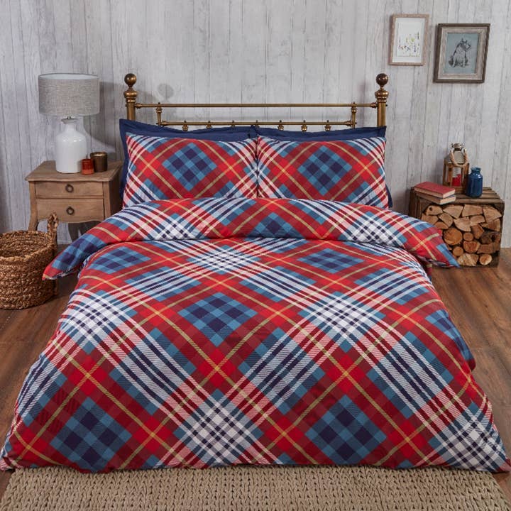 Rapport Home Furnishings Limited - Wholesale Beddengoedset - Tartan dekbedovertrek