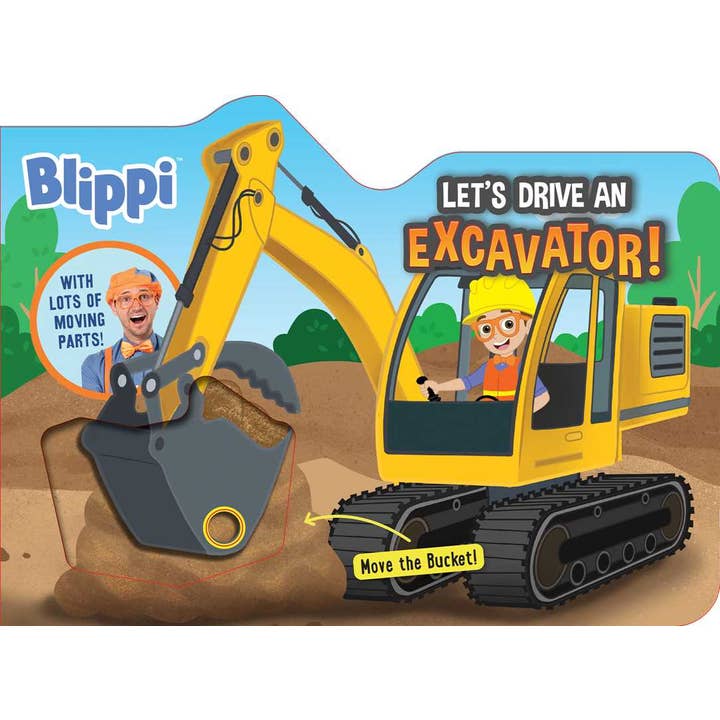 Blippi: Let's Drive an Excavator! by Editors of Studio Fun International for wholesale by Simon & Schuster
