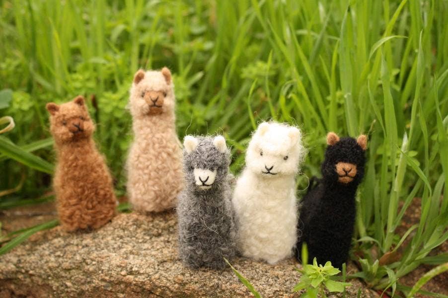 Choice Alpaca Products - Wholesale Ornament - Alpacadorable Hand Made Baby Alpaca Ornaments10