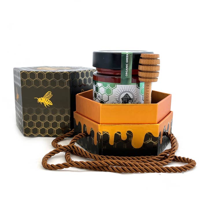 ELLORA FARMS - Wholesale Honey - Single Estate PDO Greek Raw Honey, Pine & Thyme, Gift 450g 5