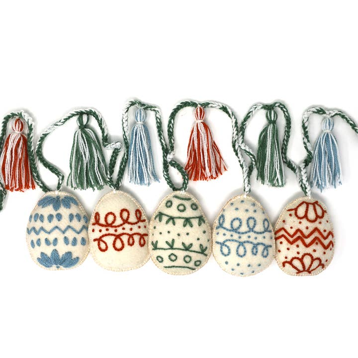 Melange Collection - Wholesale Bunting/Garland - Easter Egg Garland - Light