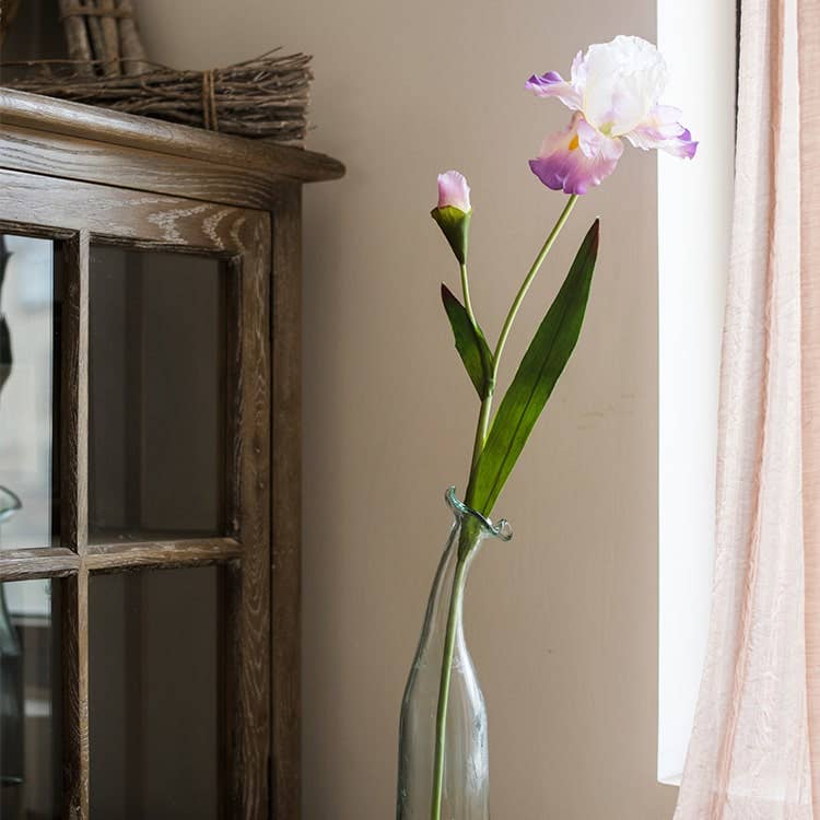 Rustic Reach - Wholesale Artificial Flowers - Artificial Iris Flower Stem 31.5" Tall3