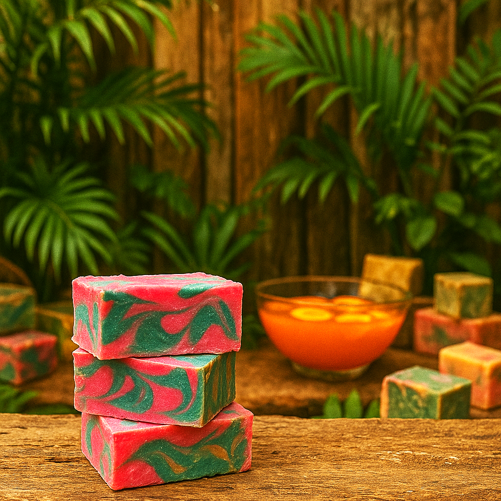 DeShawn Marie Soap Boutique - Wholesale Bar Soap - Aloha Punch Bar Soap2